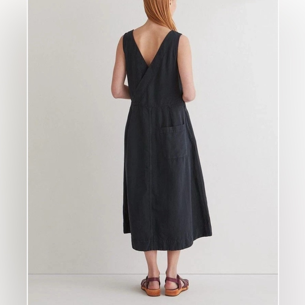 TOAST Black Backless Dress